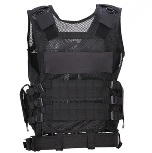 Gilet tactique d'été multi-usages respirant pour homme TV08 – Gilet de combat extérieur en maille marron kaki vert – Gilet polyvalent - Product Image 2