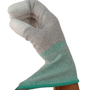 OEM пользовательский логотип <span class=keywords><strong>ESD</strong></span> перчатки лучшие антистатические перчатки для микротонкой пайки - Product Image 4