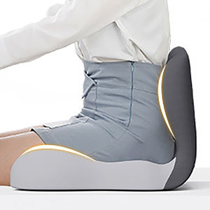 2 1人间工学的オフィスCoccyxクッションチェアパッド腰椎枕シートクッションメモリーフォームバックレスト枕Coccyxシート腰椎 - Product Image 4