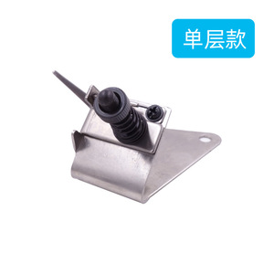 Ajusteur de bande élastique double en métal, pièce d'équipement de traitement de vêtements 457 T2 pour machines à coudre - Product Image 4