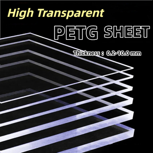 ホットセール 環境に優しい 耐久性のある 耐摩耗性 <span class=keywords><strong>PETG</strong></span>シート 0.2-10mm厚 透明板 保護フィルム 高品質印刷 - Product Image 2