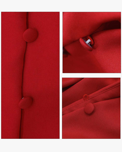 Túnicas de Coro Tenuto Personalizadas, Túnicas de Iglesia con Bandas de Satén en Contraste en las Mangas, Texto o Logotipo Bordado o Impreso Personalizable - Product Image 6