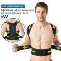 Ceinture d'épaule réglable pour le soutien du dos, correcteur de posture pour hommes et femmes