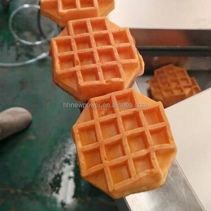 Hot Selling Double Row <b>Ice</b> <b>Cream</b> Crispy <b>Machine</b> Wafer Non Stick Coating Flat Egg <b>Roll</b> <b>Machine</b> Bakery Equipment for Commercial - Product Image 3