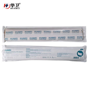 Desconto drapings descartáveis clínicos reduzir a contaminação de feridas cirúrgicas hopstical pu vestimenta de incidez com dedo elevador - Product Image 3