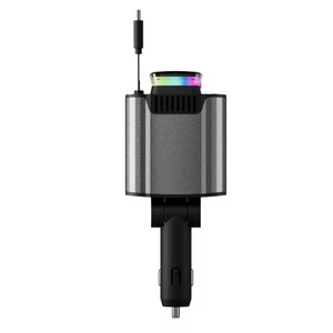 120W 6-in-1 Multi-functional <b>Car</b> Charger Equipped With Retractable Charging Cables Type-C Fast Charging <b>Adapter</b> For All Vehicles - Product Image 5