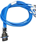 D38999/20FB35PD D38999 Serie I32-Pin-Steckverbinder Kabelstecker Gehäusegröße 23 Gewindekupplung D38999 Steckverbinder