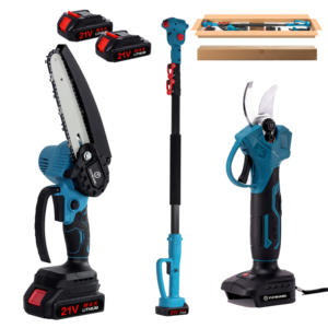 Factory Price 20V Brushless 2025 Saw Chain Portable Garden Care Tool Cordless Flat Cut <strong>Pruner</strong> for Woman Friendly - Product Image 2