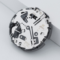 Movimiento de Reloj Cronógrafo Japan VK63 Meca-Quartz, 3 Ojos, 6 Agujas, Fecha, 3ATM, Batería OEM, Personalizado, Deportivo, Acero Inoxidable, Marca