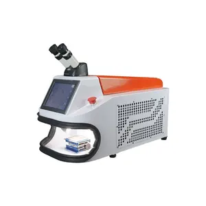 Máy Hàn Laser Trang Sức Mini 200W Máy Hàn Laser Micro Cầm Tay Màu Vàng Bạc Máy Hàn Laser