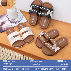 Nouvelles sandales de plage pour enfants, vente en gros, chaussures de mode, chaussures d'école, chaussures d'été blanches souples pour enfants, pantoufles - Product Image 4