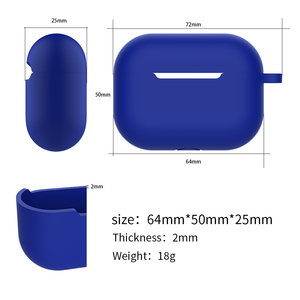 HuaMJ grosir 2024 baru satu pasang earphone silikon casing untuk apple generasi kedua airpods Pro 2 casing - Product Image 2