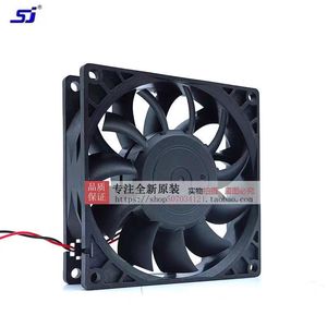 พัดลมแบบใบพัดแกน Sj ขนาด 90 มม. 24V 0.55A พัดลมระบายความร้อนอินเวอร์เตอร์ ใบพัดพลาสติก ติดตั้งแบบท่อ - Product Image 2