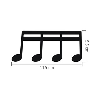 Accesorios Metálicos para Instrumentos Musicales al por Mayor, Clip Musical Multicolor para Notas de Guitarra, Marcapáginas con Notas Musicales - Product Image 5
