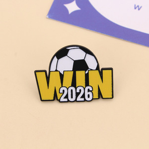 เข็มกลัด<span class=keywords><strong>ฟุตบอล</strong></span><span class=keywords><strong>โลก</strong></span>สมัยใหม่ปี 2026 งานฝีมือโลหะผสมแบบหยดน้ำ งานศิลปะที่ระลึกสำหรับงานกีฬา ของที่ระลึกสำหรับติดกระเป๋าเป้ - Product Image 5