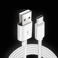 Kabel pengisi daya USB mikro, untuk ponsel Android harga pabrik 0.5M 1M 1.5M 2M 2M 2A