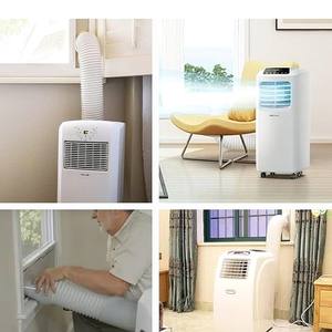 <span class=keywords><strong>Kit</strong></span> de <span class=keywords><strong>ventana</strong></span> de CA portátil Manguera de escape de plástico de 59 \ "y sellos ajustables para ventanas deslizantes <span class=keywords><strong>Kit</strong></span> de piezas de <span class=keywords><strong>aire</strong></span> <span class=keywords><strong>acondicionado</strong></span> - Product Image 2