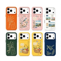 Coque de téléphone magnétique antichoc en TPU souple, écologique et biodégradable en paille de blé, stable, pour iPhone 15 16 17 18 Pro Max