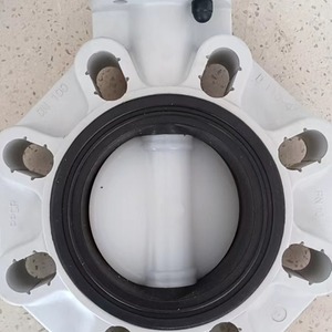 Italian FIP PVC Ball Valve DN25 Flanged EPDM <b>Seal</b> 100 psi 10 L/min Adjust For Pipe - Product Image 4