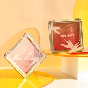 Poudre fixante biodégradable, emballage personnalisé avec logo, poudre pressée, illuminateur, blush, contenant - Product Image 1