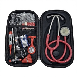 Kit de stéthoscope médical portable avec otoscope, outil de diagnostic multifonctionnel avec accessoires en option pour infirmières et <span class=keywords><strong>médecins</strong></span> - Product Image 1