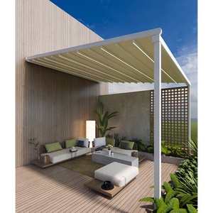Couverture de fenêtre, auvent de Patio, pare-soleil de jardin, abri, stores, auvents rétractables, Pergola rétractable - Product Image 2