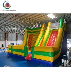 Mur <span class=keywords><strong>gonflable</strong></span> portatif d'escalade de 9.5m x 7.5m x 6.5m avec l'activité <span class=keywords><strong>gonflable</strong></span> unisexe <span class=keywords><strong>gonflable</strong></span> de glissière pour des enfants et des adultes - Product Image 2