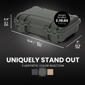 Free sample High Quality IP67 <b>Black</b> Waterproof Hard Plastic Case with Foam OEM And ODM Customized Support Aluminum <b>Suitcase</b> Case - Product Image 4