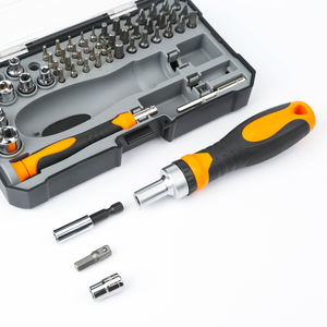 ชุดไขควงเฟืองล้อสำหรับอุตสาหกรรมและ DIY 48ชิ้นตกแต่งด้วยโครเมี่ยมและหัวฟิลลิปปรับแต่งได้ - Product Image 4