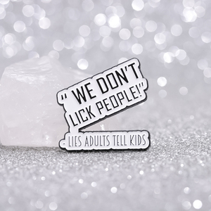 Citazioni divertenti che dicono spille smaltate personalizzate iniziano ogni giorno cuore riconoscente che cammina ora violazione spilla risvolto gioielli all'ingrosso - Product Image 4