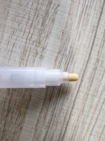 Stylo marqueur rechargeable vide RTS 6,5 mm, corps creux réutilisable avec pointe ronde/effilée, capacité de 10 ml pour l'art DIY et la calligraphie