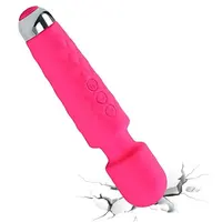 Electric Silicone Vibrator, Mini Wand Massager, Knee, Foot