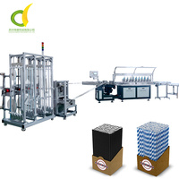 Máquina para Hacer Tubos de Papel y Pajitas para Fuegos Artificiales de 2 Capas con Sistema Servo Completo para PLC, Capacidad de 250-750 piezas/min