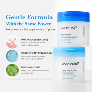 Medicube Toner Pads Zero Pore Pad 2.0, Dischetti Esfolianti per il Viso con Acido Lattico AHA, Cura dei Pori, Cosmetica Coreana - Product Image 6