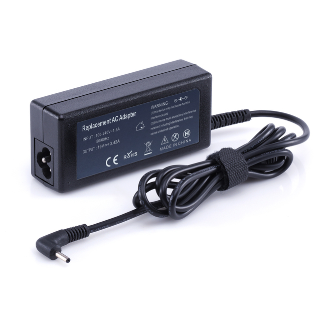 65W Laptop Charger Adapter for ACER 1 3 5 A315-24P A315-58 A315-59 19V3.42A 3.0*1.1mm Notebook Power Charger OTP OVP AC