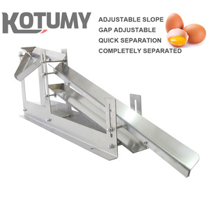 Separatore commerciale di albume e tuorlo 304 acciaio inossidabile macchina per la separazione dei liquidi macchina per la separazione delle uova di gallina d'anatra - Product Image 6