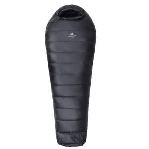 Sac de couchage momie Horizon Hiker 1000g en nylon coupe-vent pour adulte, camping en plein air, noir, bleu marine, orange, bleu royal, bleu ciel - Product Image 4