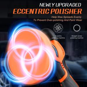 <span class=keywords><strong>Polisseuse</strong></span> Rotative sans Fil 21V pour Batteries Lithium, Soin Automobile avec Éponge, <span class=keywords><strong>Mini</strong></span> Machine à Polir <span class=keywords><strong>Électrique</strong></span> sans Fil pour Voiture - Product Image 3