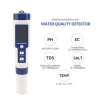 Testeur numérique PH /TDS/ EC/sel/température, stylo numérique, testeur numérique, pureté de l'eau, filtre hydroponique, pour Aquarium, piscine