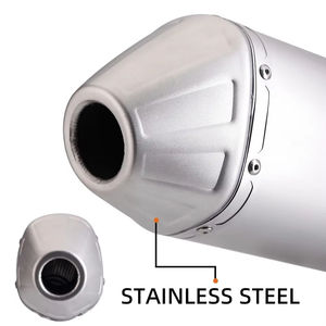 Tubo de Conexión Intermedio para Escape de Motocicleta CHMotor, Conexión de Silenciador de 51 mm para DUKE 250 390 RC390 250 390 Adventure ADV 2020 2021 <span class=keywords><strong>2022</strong></span> - Product Image 5