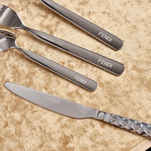 Juego de Cubiertos de Acero Inoxidable 304, Cuchillo, Tenedor y Cuchara, Suministros de Alta Gama, Juego de Regalo de 4 Piezas - Product Image 4