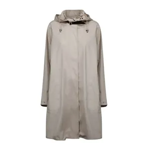 Customize Women Men Fashion Waterproof Windproof Raincoat Jacket Adult Nylon Rainsuit