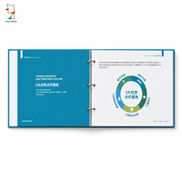Impression personnalisée de classeurs à anneaux rigides en métal pour cliniques dentaires, catalogues, profils d'entreprise, livres de présentation (impression uniquement)