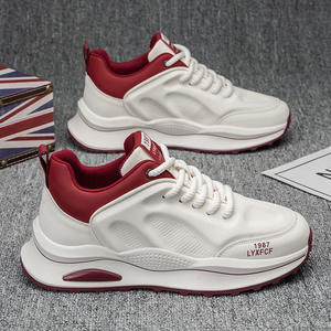 Plantillas gruesas para hombre, venta al por mayor de fábrica, transpirables, estilo casual para caminar al aire libre, zapatillas deportivas. - Product Image 1