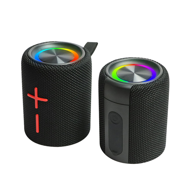 Customizable Portable Gaming Stereo IPX5 Waterproof Fabric 2 in 1 Wireless 5.0 Bluetooth Speaker Split With FM Radio Aux