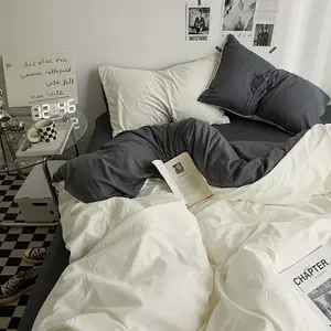 उच्च गुणवत्ता वाले सभी मौसमों में डुवेट कवर रजाई कवर सस्ते सूती बिस्तर सेट होटल बिस्तर की चादर