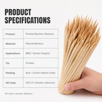 Bâtonnets de bambou pour barbecue en ligne : prix, grands bâtonnets de bambou pour grillades, près de chez moi