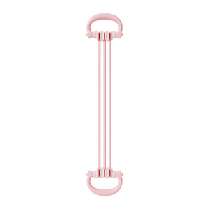 Banda de resistencia ajustable en forma de ocho, 6 tubos, material TPR, para apertura de hombros, estiramiento de espalda, yoga en casa, fitness. - Product Image 2