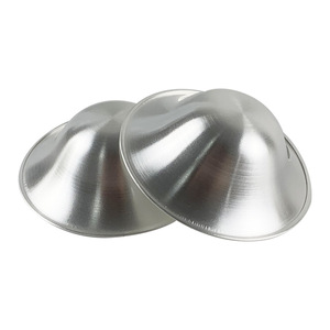 Tasses d'allaitement argentées Boucliers de mamelon pour l'allaitement des nouveau-nés Essentiels pour protéger et apaiser les fournitures de bébé - Product Image 5