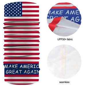 Cache-cou de protection solaire UV sans couture personnalisé <span class=keywords><strong>Snood</strong></span> de sport à séchage rapide Bandana drapeau américain Bandana évacuant la sueur pour l'extérieur - Product Image 3